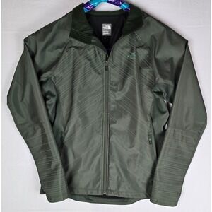 The North Face Isotherm Jacket Green M Men's Running Hiking Lightweight Zip Up‎